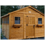 Cedar Sunshed 12 ft. x 12 ft. Garden Shed