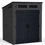 Suncast 6 ft. x 5 ft. Lean-To Resin Storage Shed (Floor Included)
