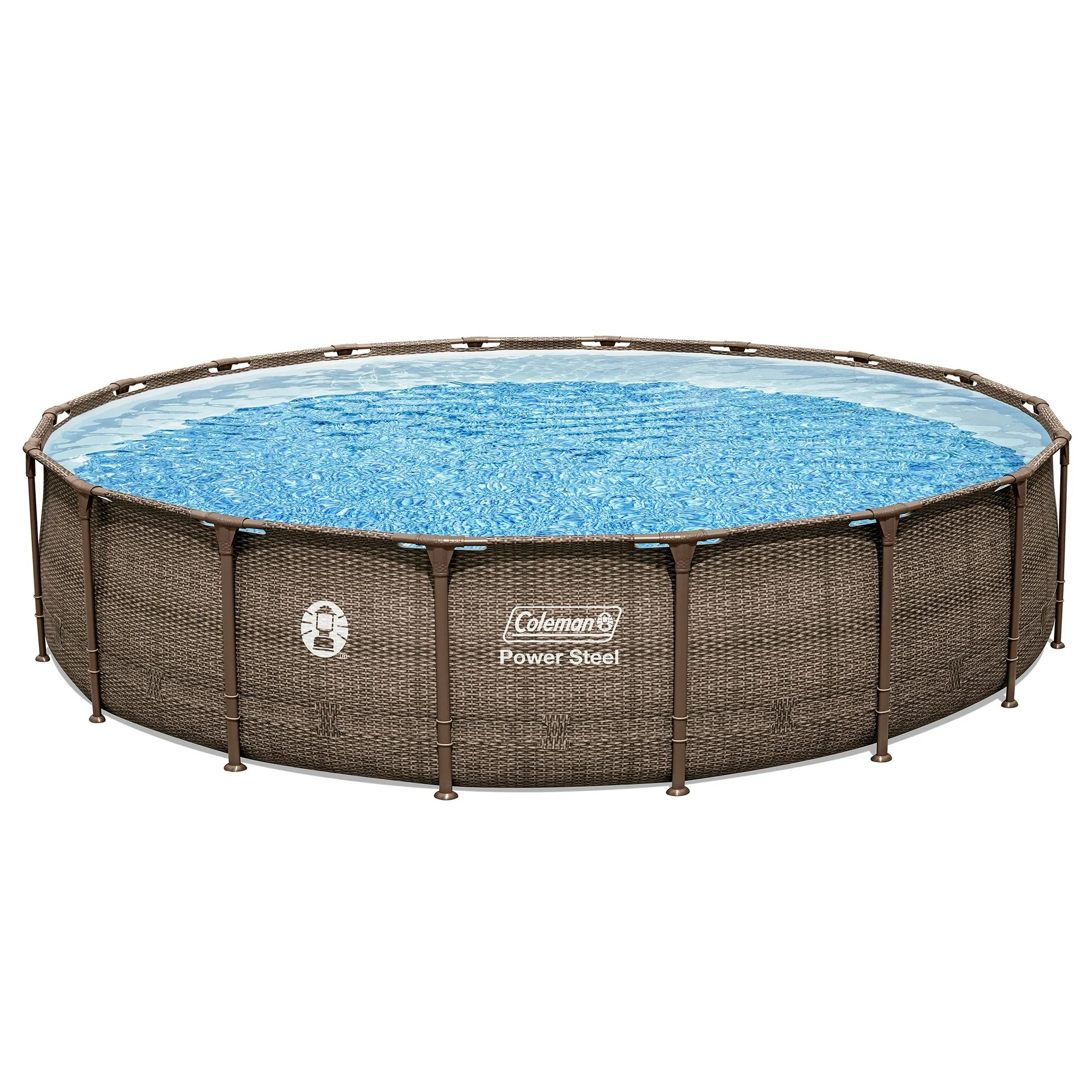 Arvalenti-product-22439-image-1.webp Coleman Power Steel 18 ft. x 48 in. Round Metal Frame Above Ground Pool Set - Image 1