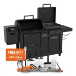 Culinary 22 in. XL Griddle Pellet Grill Combo